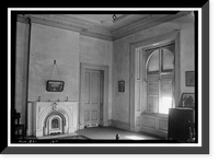 Historic Framed Print, Kenworthy Hall, State Highway 14 (Greensboro Road), Marion, Perry County, AL - 13,  17-7/8" x 21-7/8"