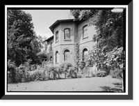 Historic Framed Print, Kenworthy Hall, State Highway 14 (Greensboro Road), Marion, Perry County, AL - 13,  17-7/8" x 21-7/8"