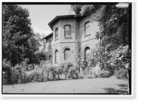 Historic Framed Print, Kenworthy Hall, State Highway 14 (Greensboro Road), Marion, Perry County, AL - 13,  17-7/8" x 21-7/8"