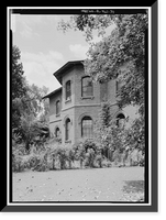 Historic Framed Print, Kenworthy Hall, State Highway 14 (Greensboro Road), Marion, Perry County, AL - 14,  17-7/8" x 21-7/8"