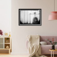 Historic Framed Print, Kenworthy Hall, State Highway 14 (Greensboro Road), Marion, Perry County, AL - 16,  17-7/8" x 21-7/8"