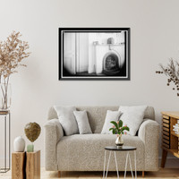 Historic Framed Print, Kenworthy Hall, State Highway 14 (Greensboro Road), Marion, Perry County, AL - 16,  17-7/8" x 21-7/8"