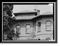 Historic Framed Print, Kenworthy Hall, State Highway 14 (Greensboro Road), Marion, Perry County, AL - 18,  17-7/8" x 21-7/8"