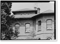 Historic Framed Print, Kenworthy Hall, State Highway 14 (Greensboro Road), Marion, Perry County, AL - 18,  17-7/8" x 21-7/8"