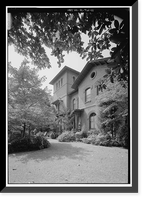 Historic Framed Print, Kenworthy Hall, State Highway 14 (Greensboro Road), Marion, Perry County, AL - 20,  17-7/8" x 21-7/8"