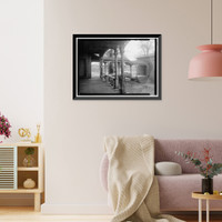 Historic Framed Print, Kenworthy Hall, State Highway 14 (Greensboro Road), Marion, Perry County, AL - 21,  17-7/8" x 21-7/8"