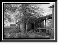 Historic Framed Print, Kenworthy Hall, State Highway 14 (Greensboro Road), Marion, Perry County, AL - 23,  17-7/8" x 21-7/8"