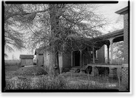 Historic Framed Print, Kenworthy Hall, State Highway 14 (Greensboro Road), Marion, Perry County, AL - 23,  17-7/8" x 21-7/8"