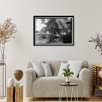 Historic Framed Print, Kenworthy Hall, State Highway 14 (Greensboro Road), Marion, Perry County, AL - 23,  17-7/8" x 21-7/8"