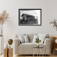 Historic Framed Print, Kenworthy Hall, State Highway 14 (Greensboro Road), Marion, Perry County, AL - 25,  17-7/8" x 21-7/8"