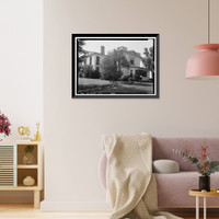 Historic Framed Print, Westwood, Water Avenue (State Highway 61), Uniontown, Perry County, AL - 2,  17-7/8" x 21-7/8"