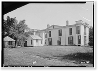 Historic Framed Print, Westwood, Water Avenue (State Highway 61), Uniontown, Perry County, AL - 3,  17-7/8" x 21-7/8"
