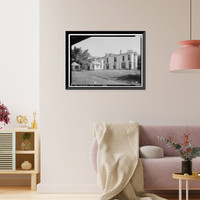 Historic Framed Print, Westwood, Water Avenue (State Highway 61), Uniontown, Perry County, AL - 3,  17-7/8" x 21-7/8"