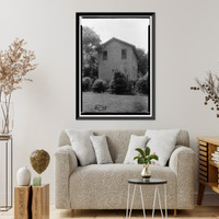 Historic Framed Print, Masonic Hall, Water Avenue & North Street, Uniontown, Perry County, AL - 2,  17-7/8" x 21-7/8"