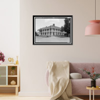 Historic Framed Print, Phoenix Hotel, Phoenix Street, Carrollton, Pickens County, AL,  17-7/8" x 21-7/8"