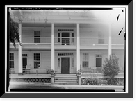 Historic Framed Print, Phoenix Hotel, Phoenix Street, Carrollton, Pickens County, AL - 4,  17-7/8" x 21-7/8"