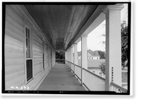 Phoenix Hotel, Phoenix Street, Carrollton, Pickens County, AL - 5, Vintage Print