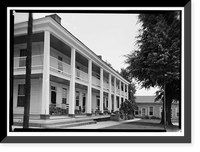 Historic Framed Print, Phoenix Hotel, Phoenix Street, Carrollton, Pickens County, AL - 10,  17-7/8" x 21-7/8"