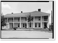 Historic Framed Print, Phoenix Hotel, Phoenix Street, Carrollton, Pickens County, AL - 11,  17-7/8" x 21-7/8"