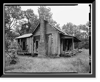 Historic Framed Print, Will Boykin House, State Route 32 & County Route 1 vicinity, Memphis, Pickens County, AL - 4,  17-7/8" x 21-7/8"