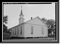 Baptist Church, Bonner Mill Road, Pickensville, Pickens County, AL - 2, Vintage Wall Art