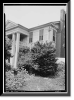 Doctor Wilkins House, State Highways 14 & 86 vicinity, Pickensville, Pickens County, AL - 3, Antique Print