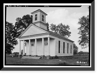 Methodist Church, Ferguson Street, Pickensville, Pickens County, AL, Antique Wall Art