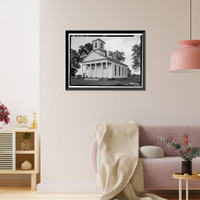 Methodist Church, Ferguson Street, Pickensville, Pickens County, AL, Antique Wall Art