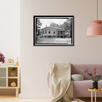 Hanchey-Pennington House, U.S. Highway 231, Orion, Pike County, AL - 2, Antique Poster