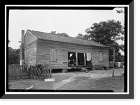 Old Post Office, Fort Mitchell, Russell County, AL - 2, Vintage Print