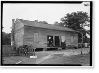 Old Post Office, Fort Mitchell, Russell County, AL - 2, Vintage Print
