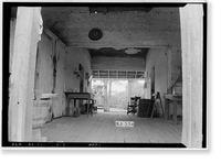 Old Post Office, Fort Mitchell, Russell County, AL - 3, Historic Reproduction