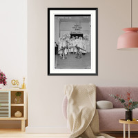Historic Framed Print, Actors Fund Fair,  17-7/8" x 21-7/8"