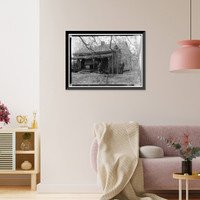 Elmoreland, U.S. Highway 241, Glenville, Russell County, AL - 26, Vintage Print