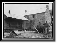 The Rock House, U.S. Route 280 (State Route 38), Harpersville vicinity, Shelby County, AL - 2, Antique Print