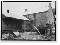 The Rock House, U.S. Route 280 (State Route 38), Harpersville vicinity, Shelby County, AL - 2, Antique Print