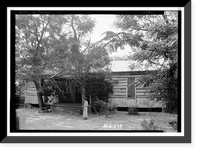 Octavia Adkinson House, Wilson Road, Peachburg, Bullock County, AL, Antique Poster