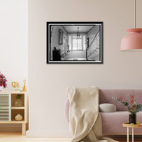 Historic Framed Print, Mrs. Hugh Foster House, 201 Kennon Street, Union Springs, Bullock County, AL - 3,  17-7/8" x 21-7/8"