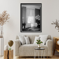 Historic Framed Print, Mrs. Hugh Foster House, 201 Kennon Street, Union Springs, Bullock County, AL - 6,  17-7/8" x 21-7/8"