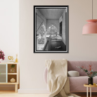 Historic Framed Print, Mrs. Hugh Foster House, 201 Kennon Street, Union Springs, Bullock County, AL - 10,  17-7/8" x 21-7/8"