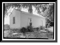 Historic Framed Print, Mrs. Hugh Foster House, 201 Kennon Street, Union Springs, Bullock County, AL - 13,  17-7/8" x 21-7/8"
