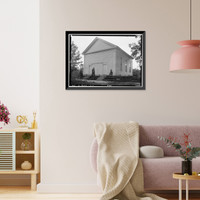 Brewersville Methodist Church, State Route 28, Brewersville, Sumter County, AL - 2, Vintage Print