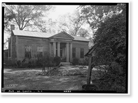 Henson House, State Route 28, Coatopa, Sumter County, AL, Vintage Poster