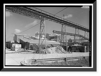Gannts' Quarry, Quarry Road, Sylacauga vicinity, Talladega County, AL - 4, Antique Print
