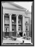 East Alabama Masonic Female Institute, 205 East South Street, Talladega, Talladega County, AL - 8, Antique Print
