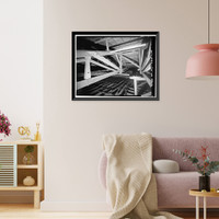 Historic Framed Print, Talladega College, Swayne Hall, Talladega, Talladega County, AL - 10,  17-7/8" x 21-7/8"