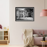 Historic Framed Print, Thornhill, State Road 21, Talladega vicinity, Talladega County, AL,  17-7/8" x 21-7/8"