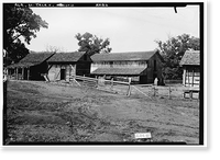 Thornhill, State Road 21, Talladega vicinity, Talladega County, AL - 6, Antique Print