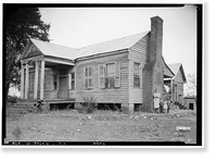 Mardis House, U.S. Highway 231, Talladega vicinity, Talladega County, AL Classic, Historic Print