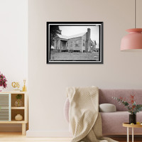 Mardis House, U.S. Highway 231, Talladega vicinity, Talladega County, AL Classic, Historic Print